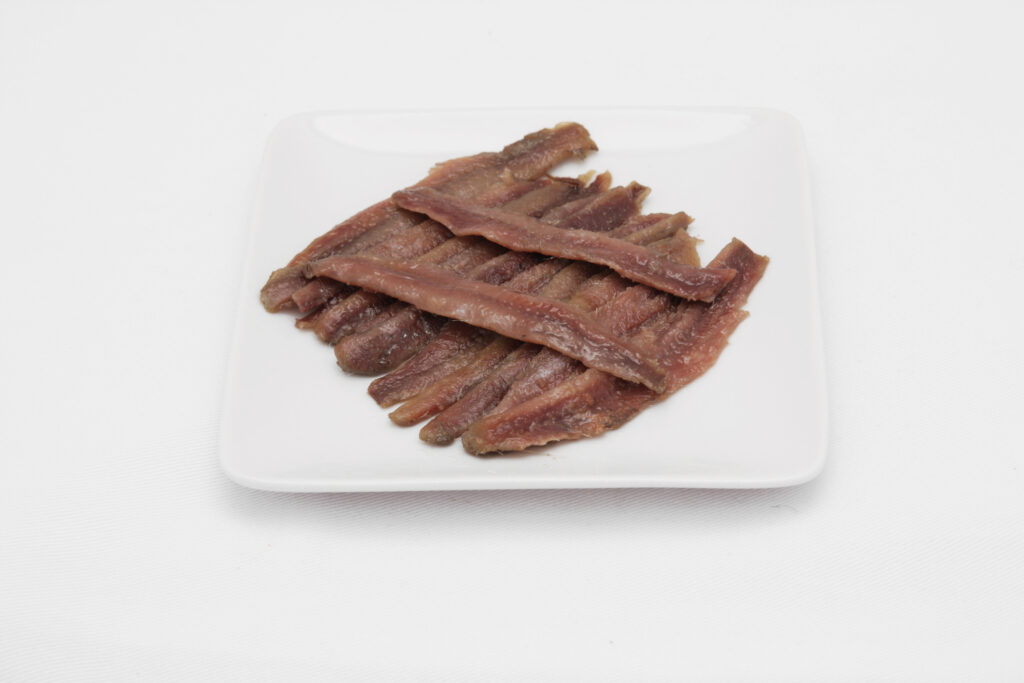 Anchovies, Olive Oil served out of the pack