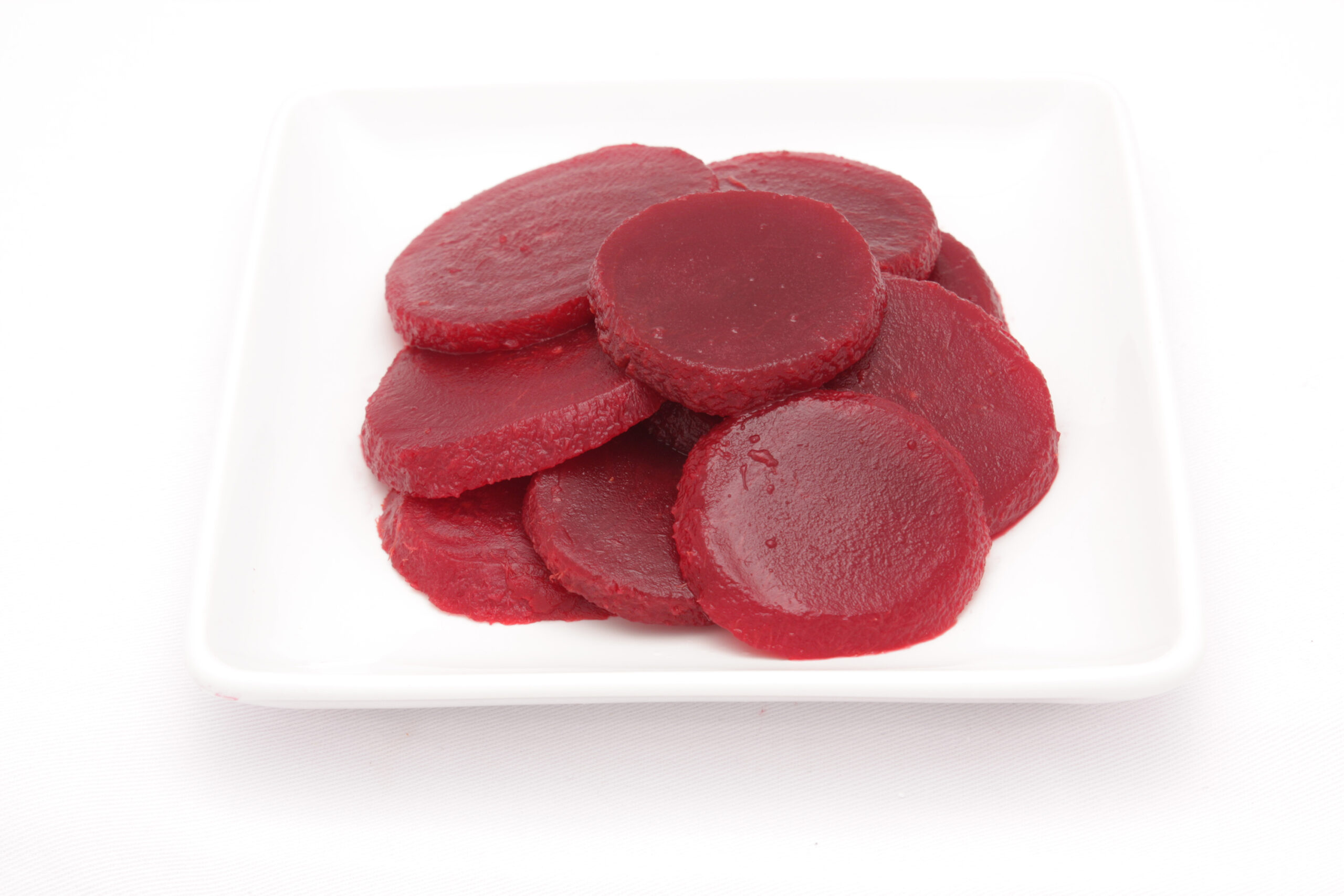 Beets, Sliced, Pickled served out of the pack