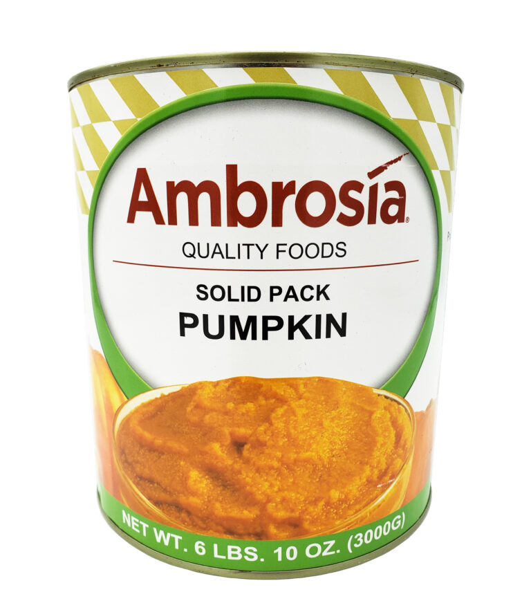 Ambrosia Pumpkin, Solid Pack, 100%