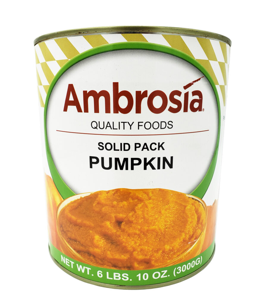 Ambrosia Pumpkin, Solid Pack, 100%