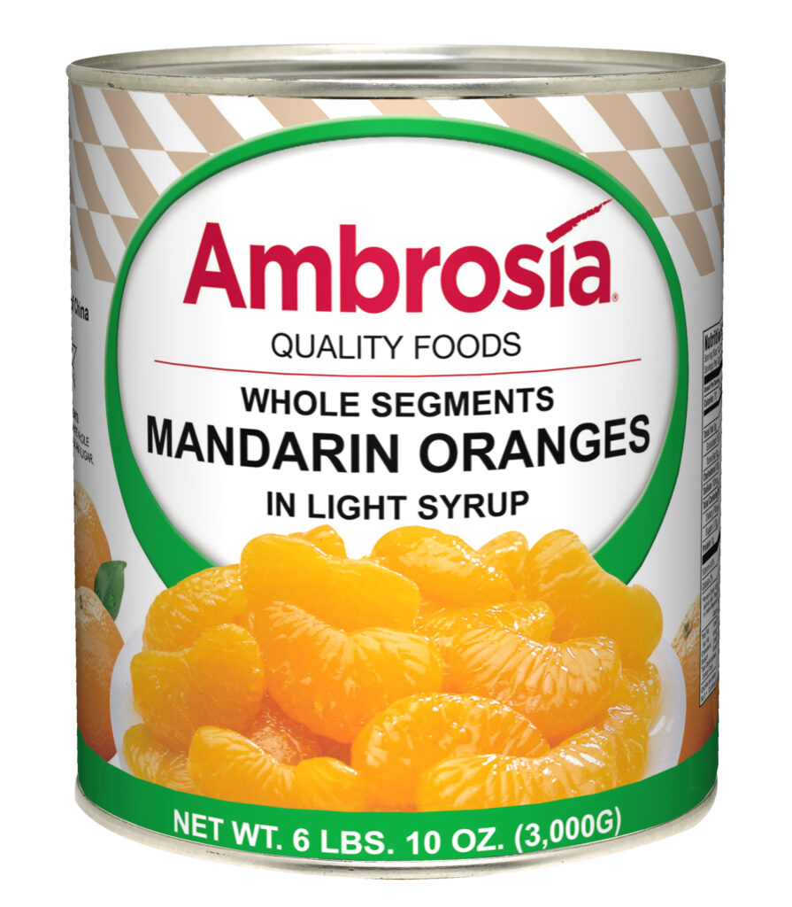 Ambrosia Mandarin Oranges, Whole, L/S
