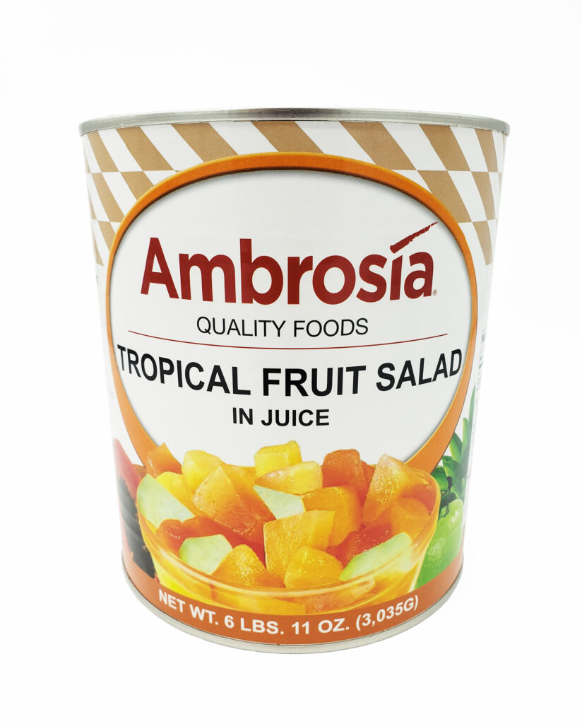 Ambrosia Tropical Fruit Salad, Chunky Cut, Juice