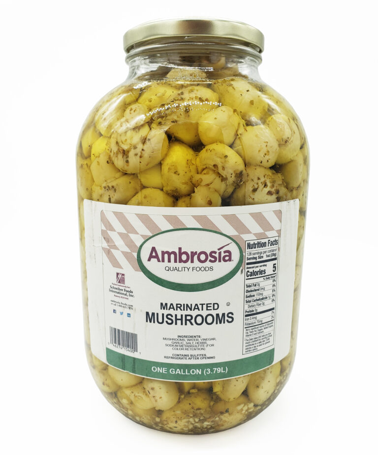Ambrosia Mushrooms, Marinated