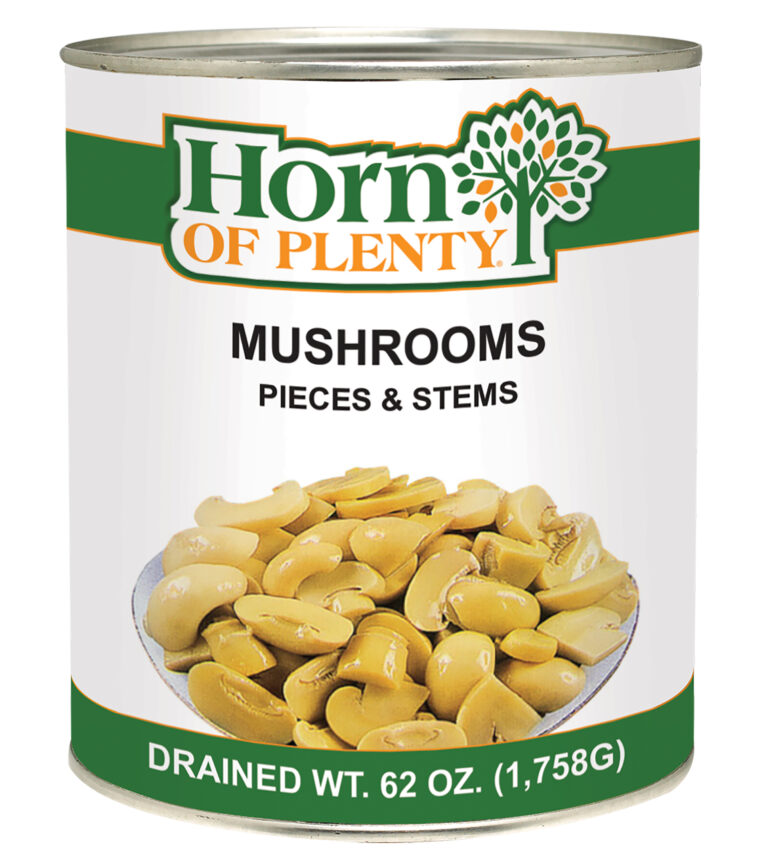 Horn of Plenty Mushrooms, Pieces & Stems, 62 OZ.