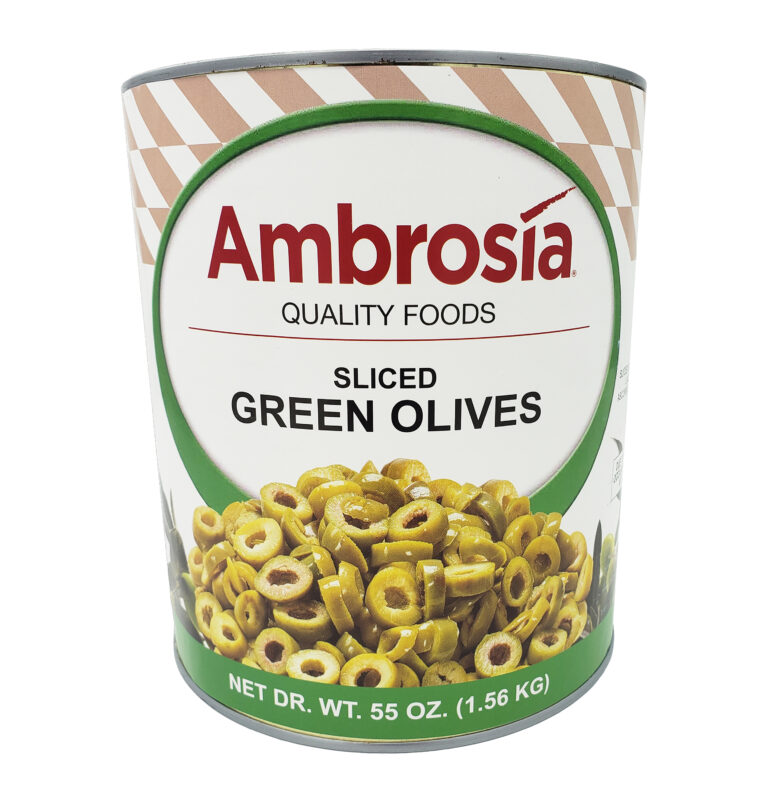 Ambrosia Sliced Green Olives, No Pimiento
