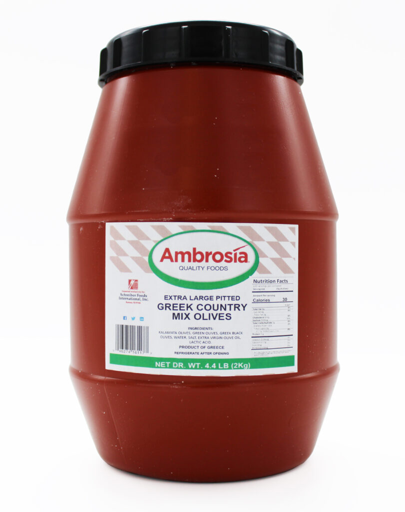 Ambrosia Country Olive Mix, Pitted, Greece