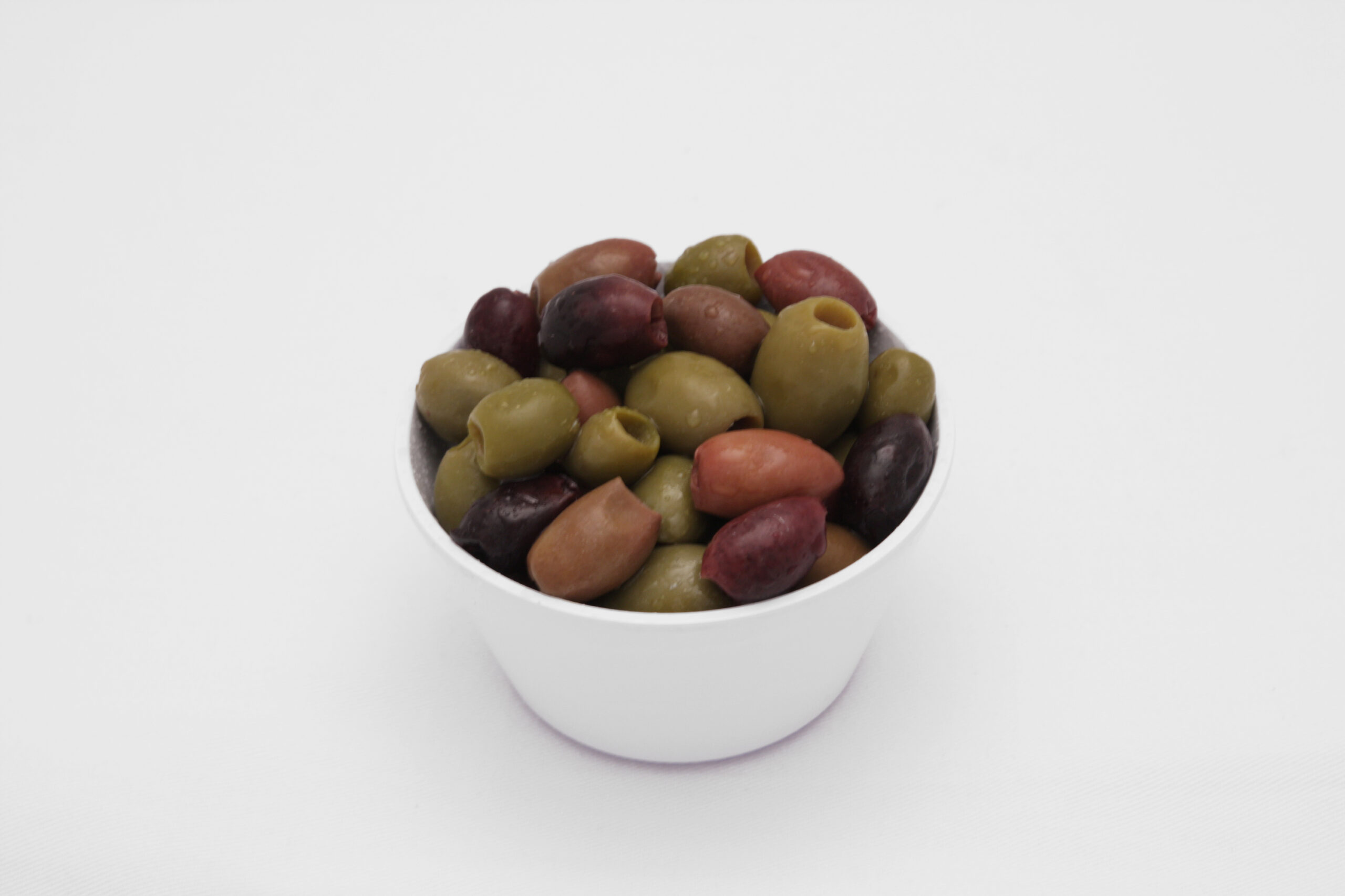 Country Olive Mix, Pitted, Greece served out of the pack