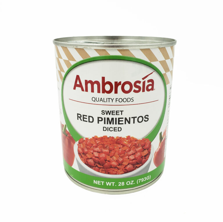 Ambrosia Pimientos, Red Diced, Choice