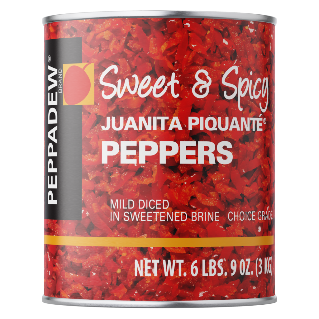 Peppadew Sweet & Spicy Piquante Peppers, Red, Diced