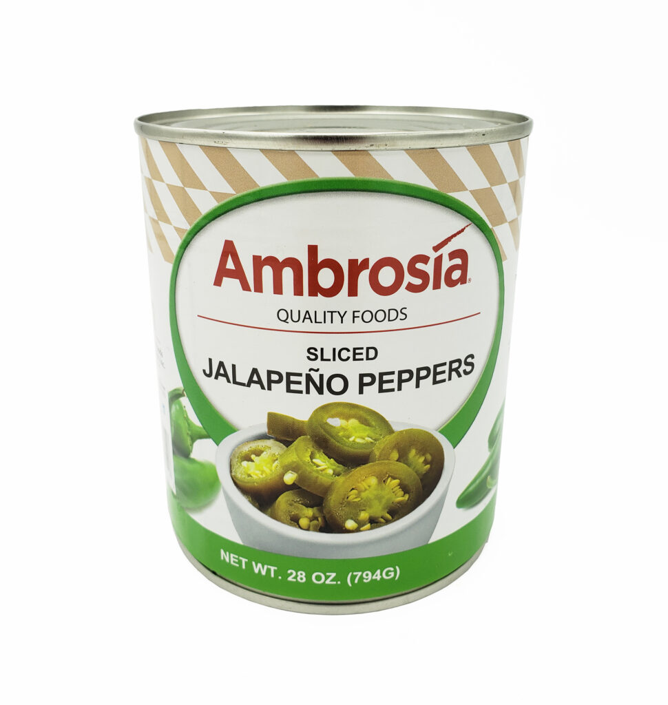 Ambrosia Peppers, Jalapeno, Sliced