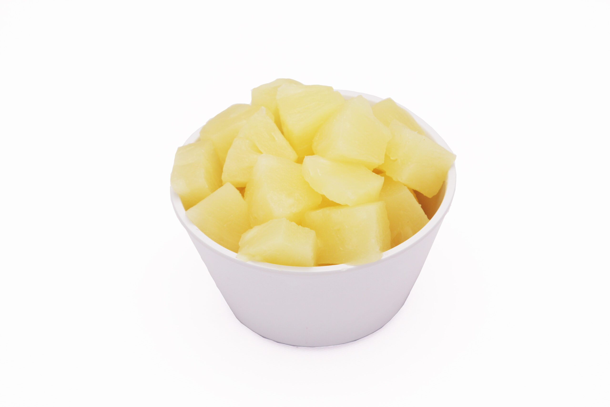 Pineapple, Chunks, L/S served out of the pack