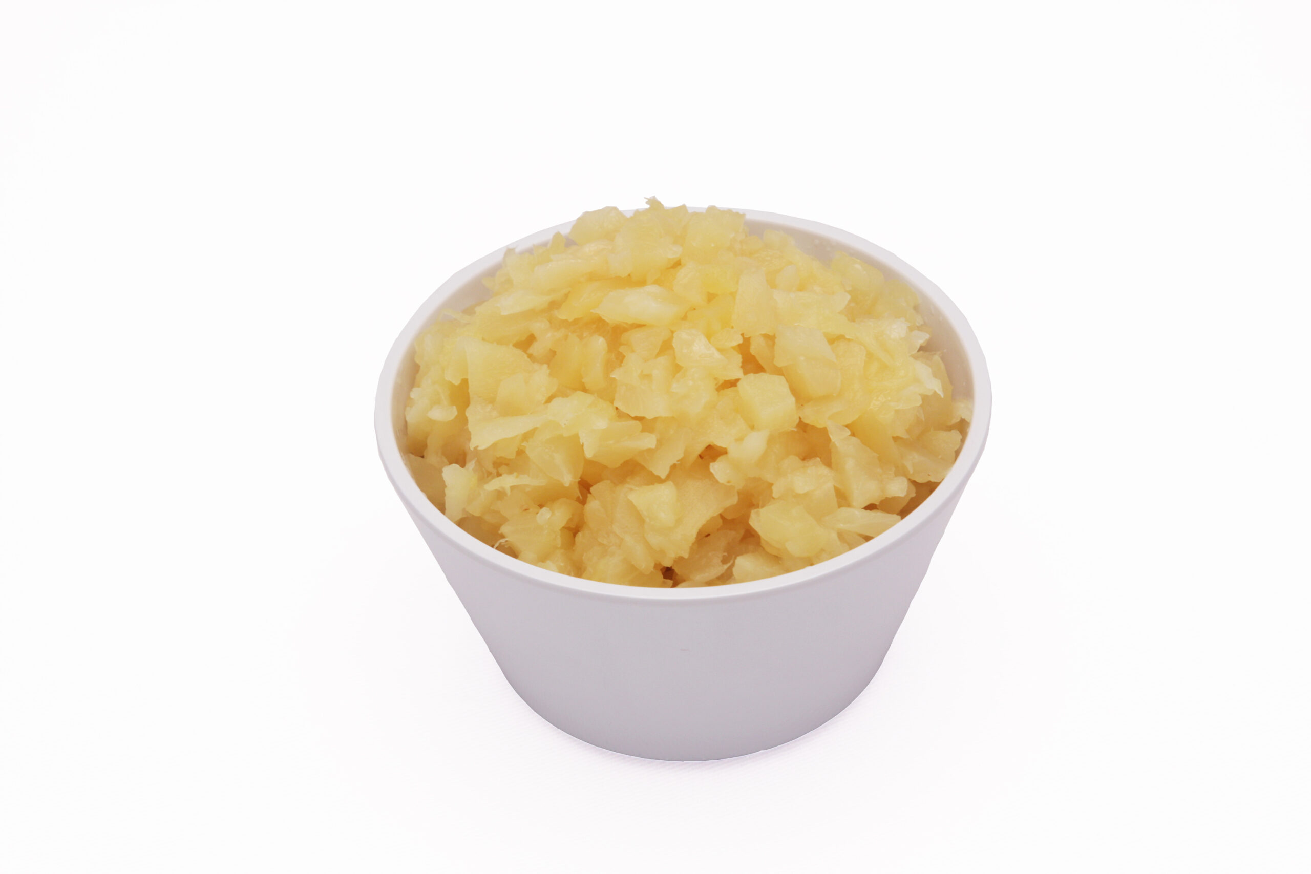Pineapple, Crushed, Bag-in-Box served out of the pack