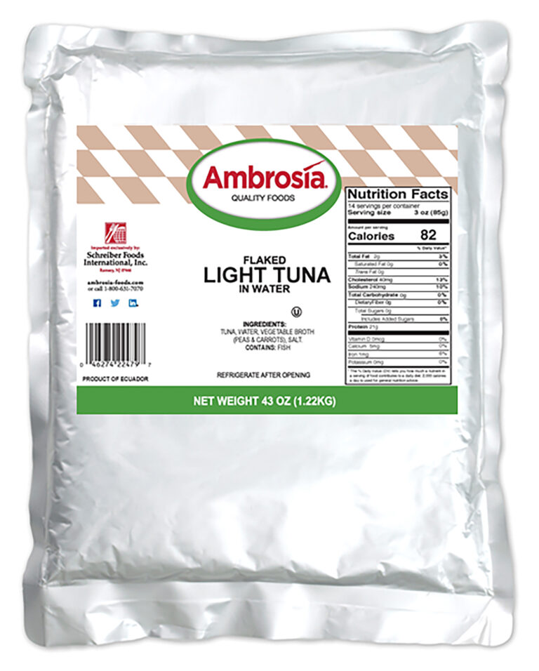 Ambrosia Tuna, Light Flake, Pouch Pack