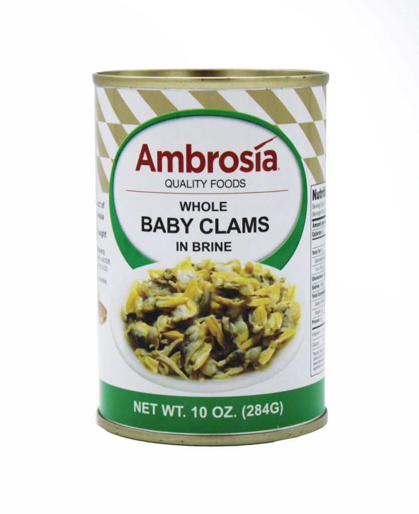 Ambrosia Clams, Whole Baby