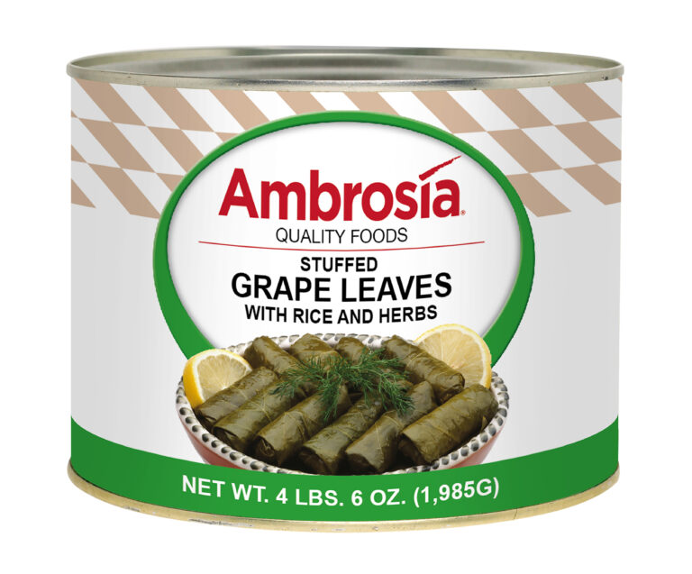 Ambrosia Grape Leaves, Stuffed W/ Rice