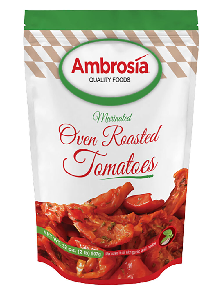 Ambrosia Tomatoes, Oven Roasted, Marinated