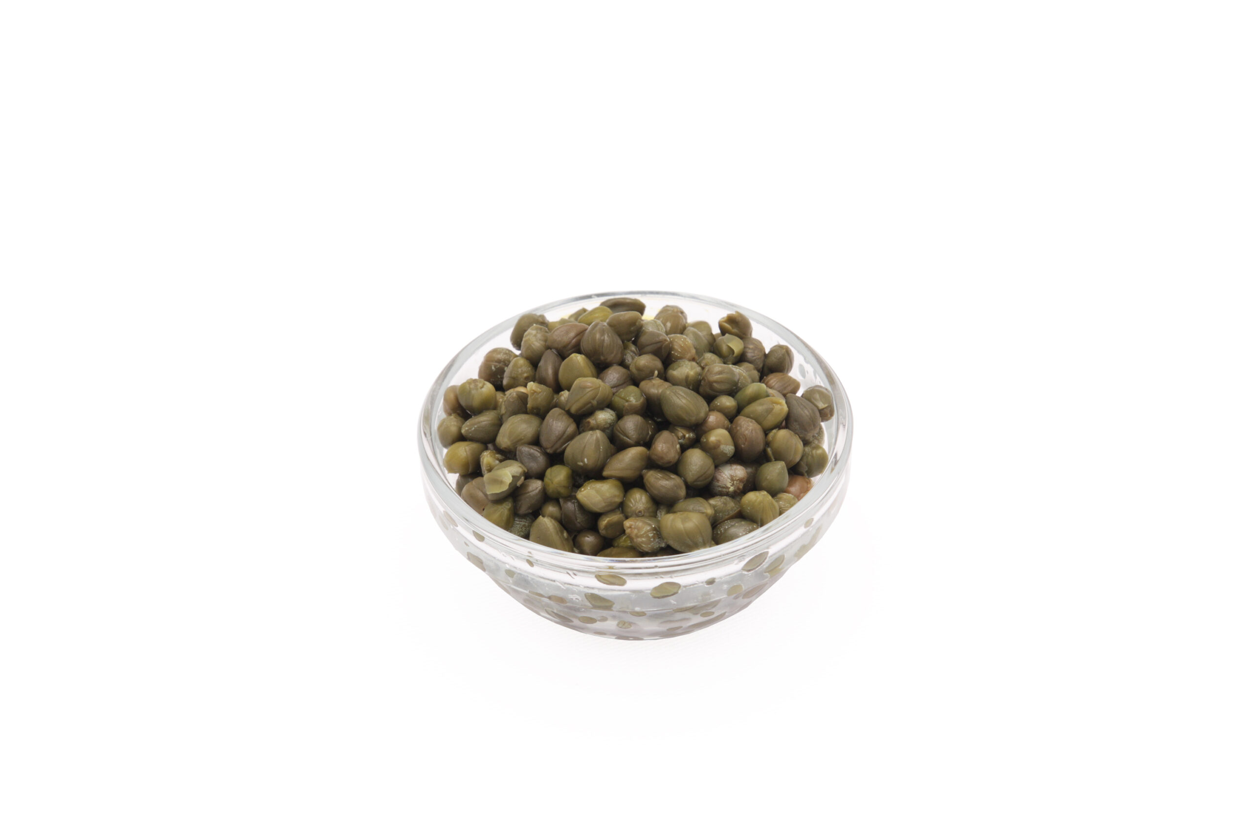 Capers, Non Pareille served out of the pack