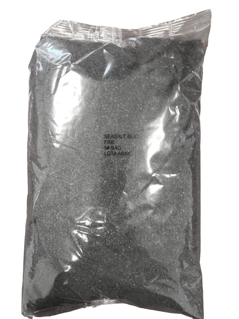 Ambrosia Sea Salt, Black, Fine
