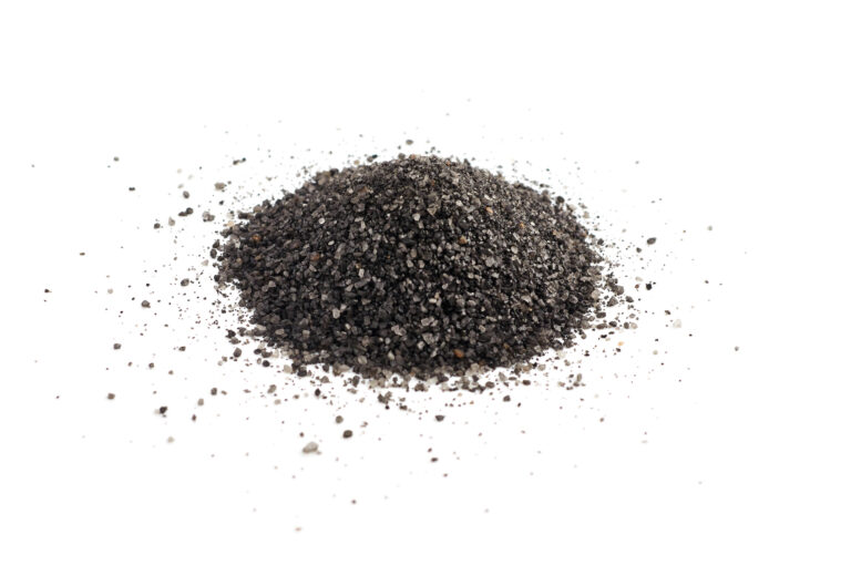 Sea Salt, Black, Fine served out of the pack