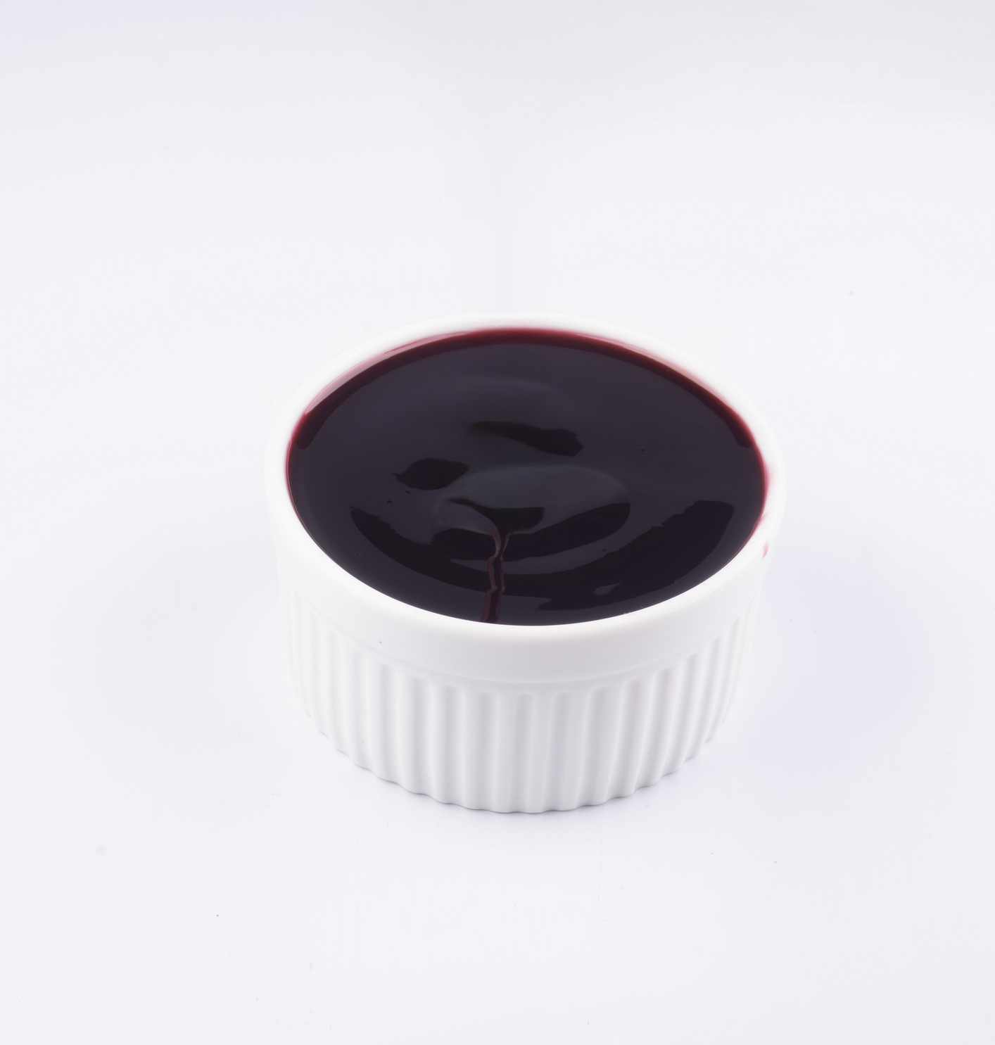 Melba Sauce served out of the pack