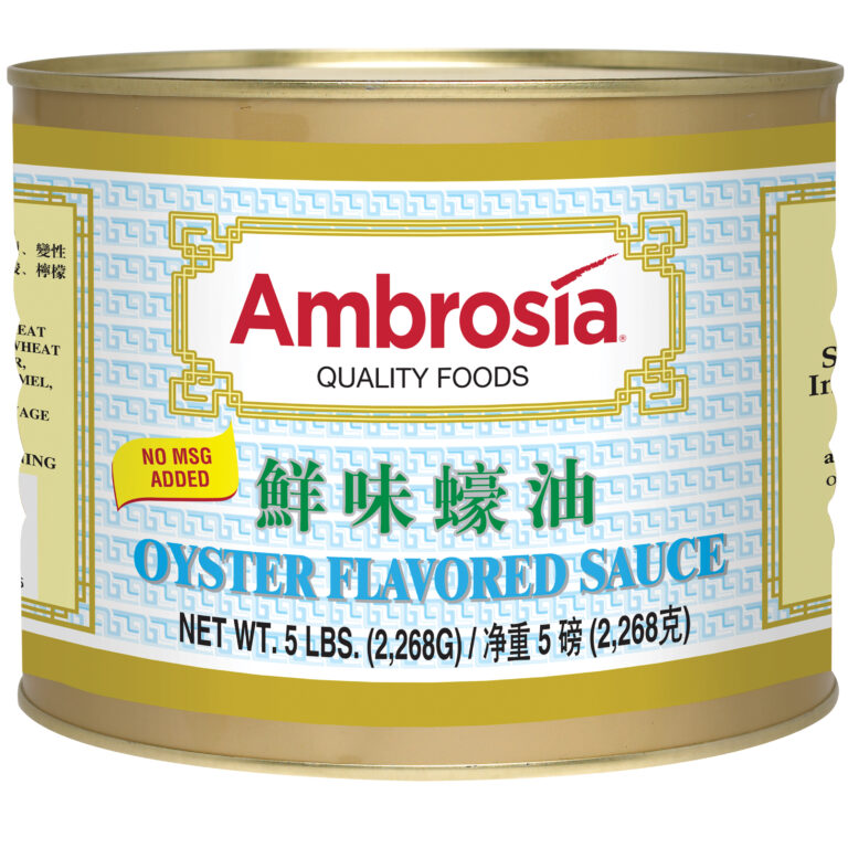 Ambrosia Oyster Sauce, No MSG Added