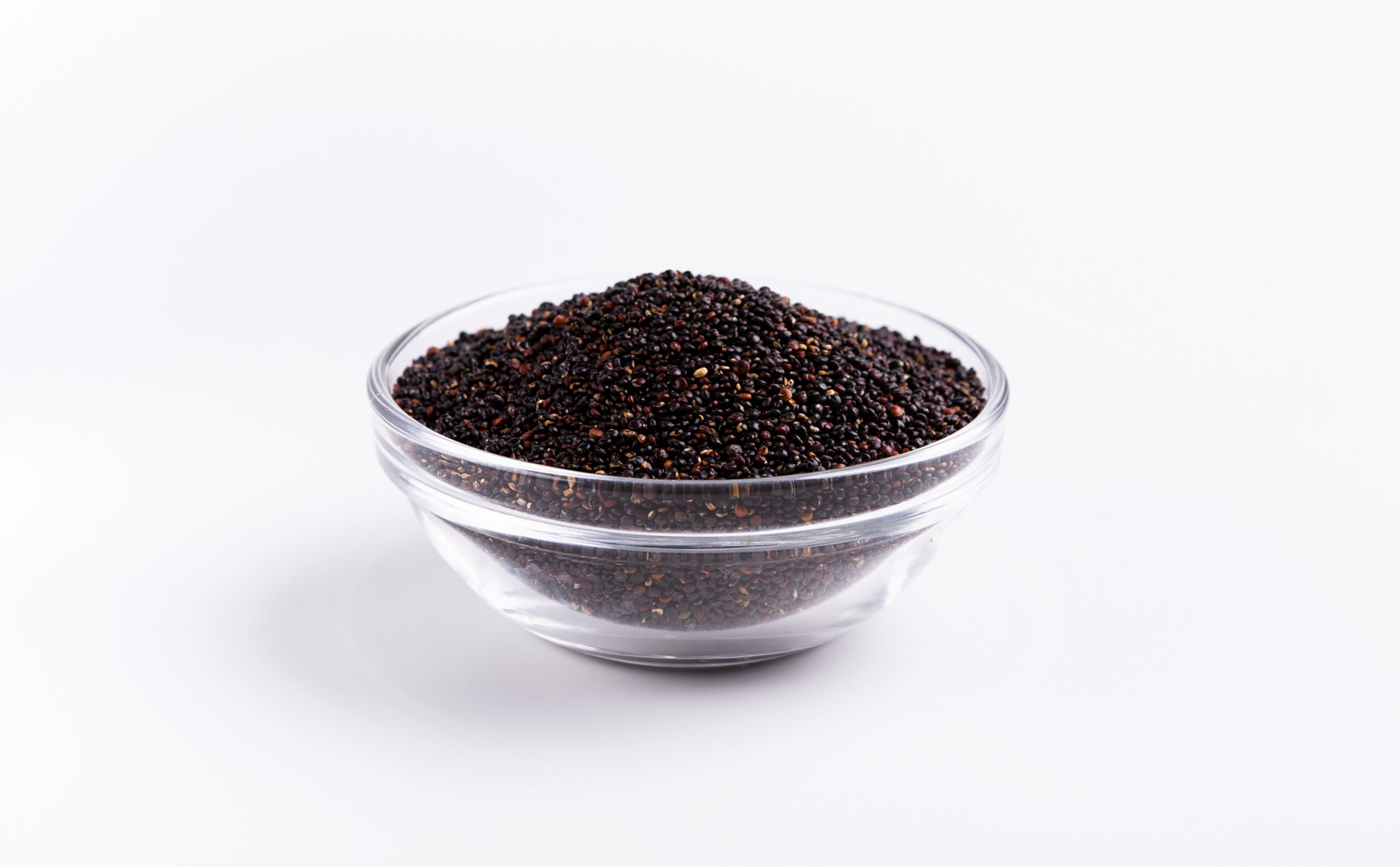 Quinoa, Black served out of the pack