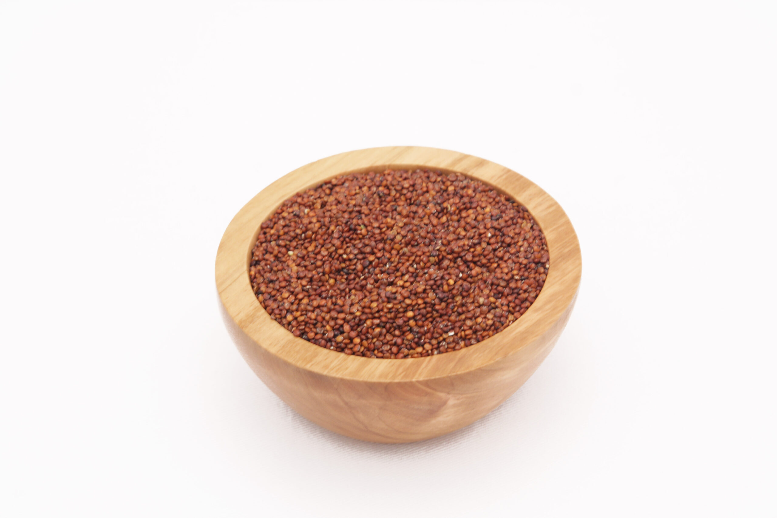 Quinoa, Red served out of the pack