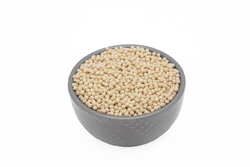 Couscous, Israeli served out of the pack