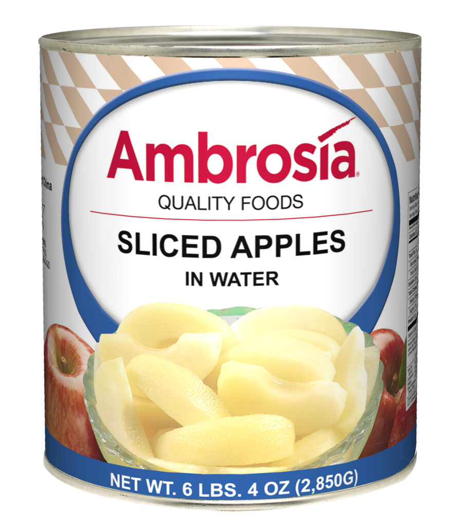 Ambrosia Apples, Sliced, In Water
