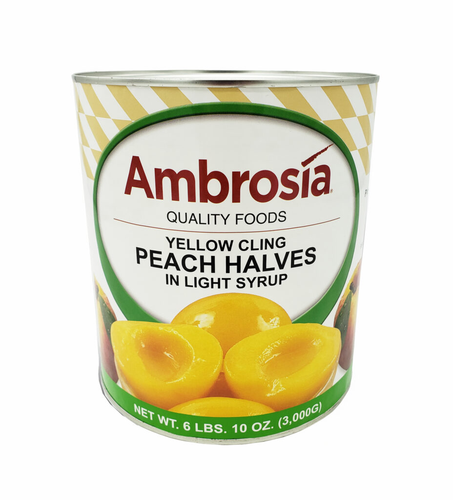 Ambrosia Peaches, Halves, L/S