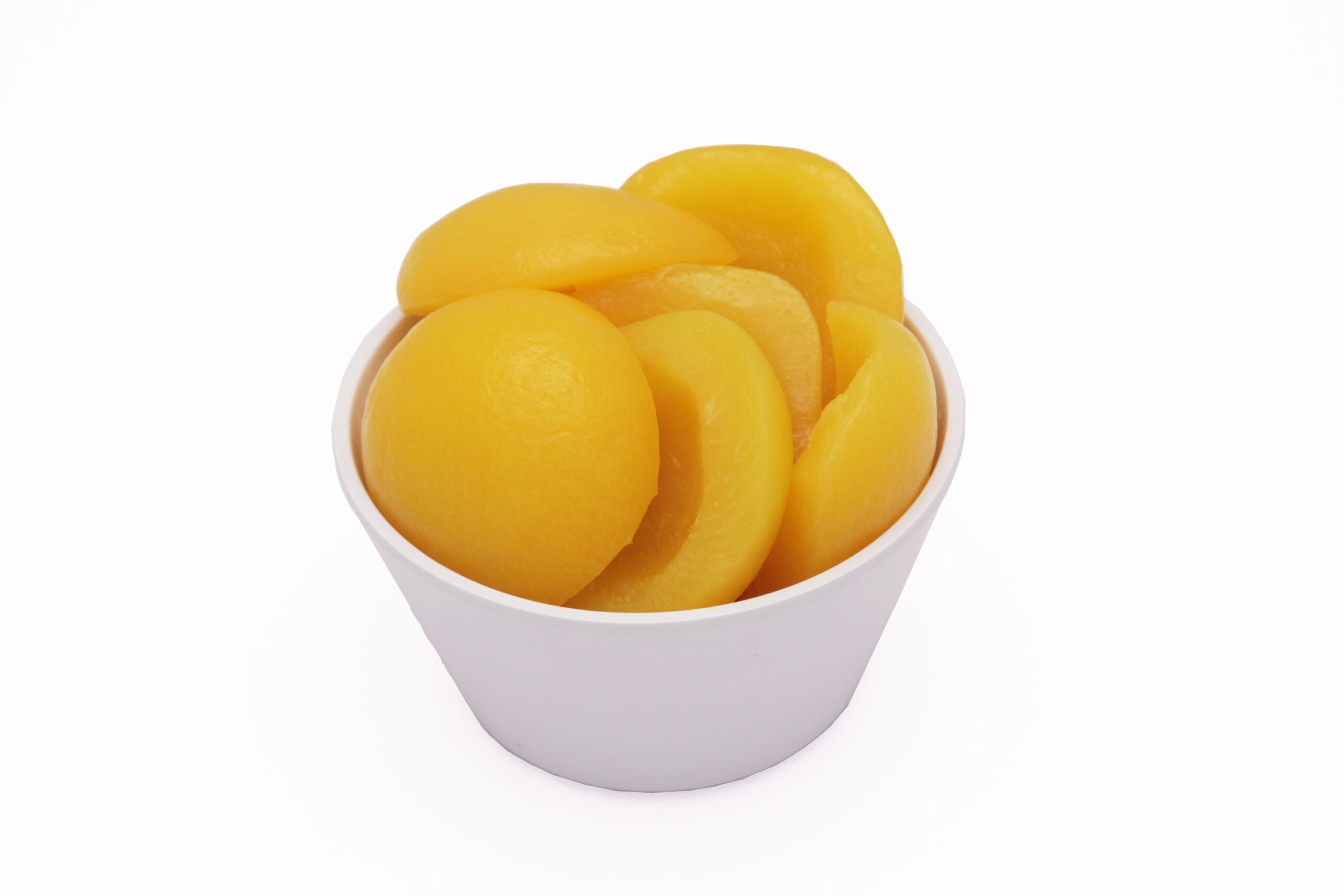 Peaches, Halves, L/S served out of the pack