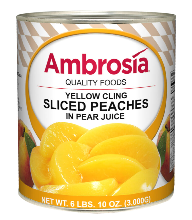 Ambrosia Peaches, Sliced, Juice