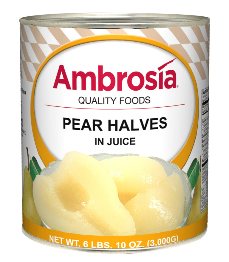 Ambrosia Pears, Halves, Juice