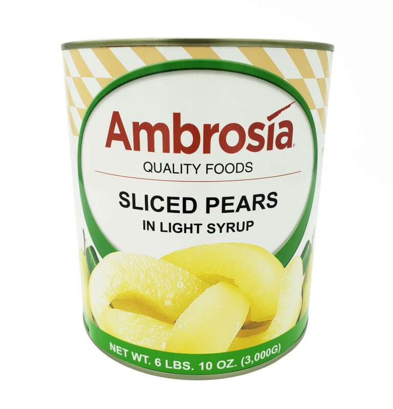 Ambrosia Pears, Sliced, L/S