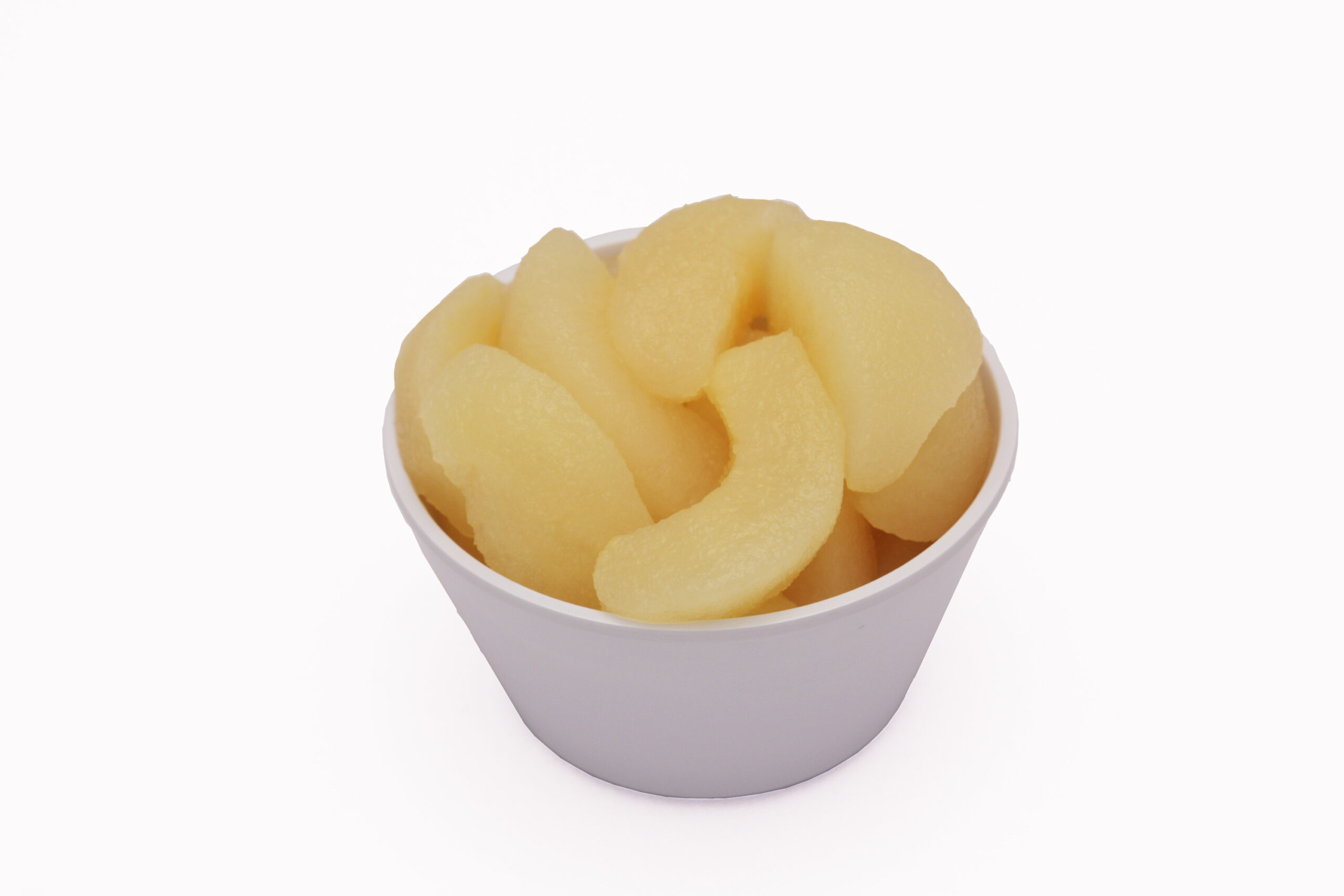 Pears, Sliced, L/S served out of the pack