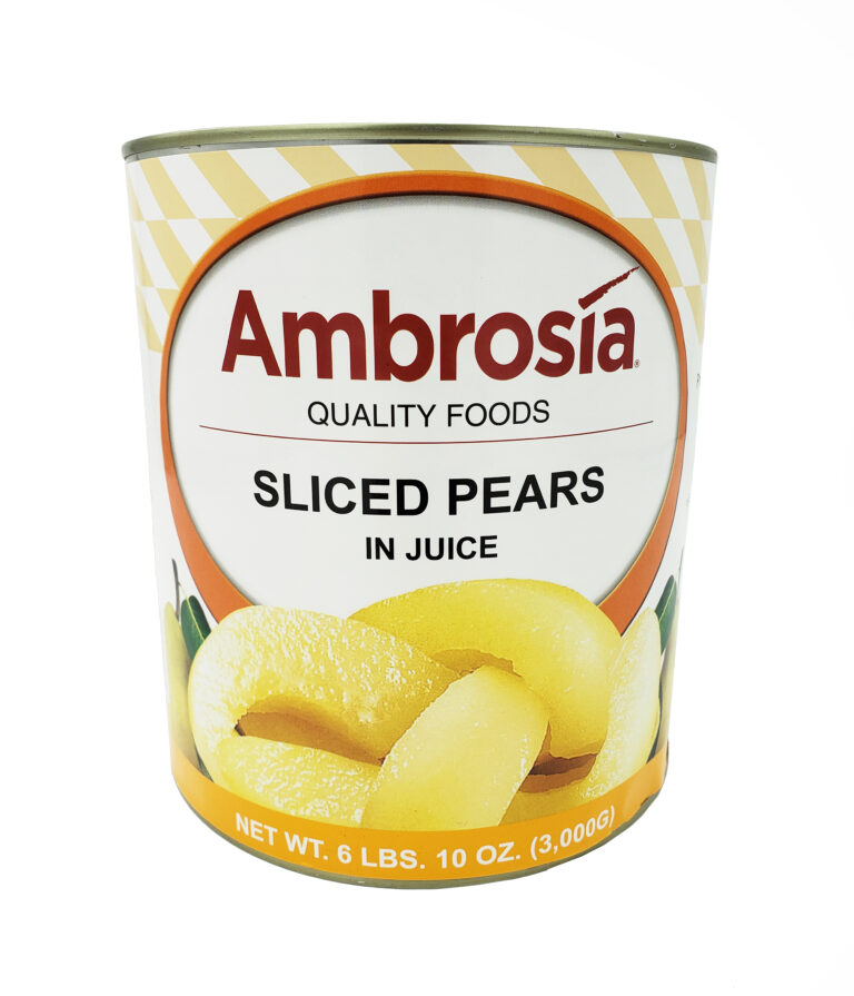 Ambrosia Pears, Sliced, Juice