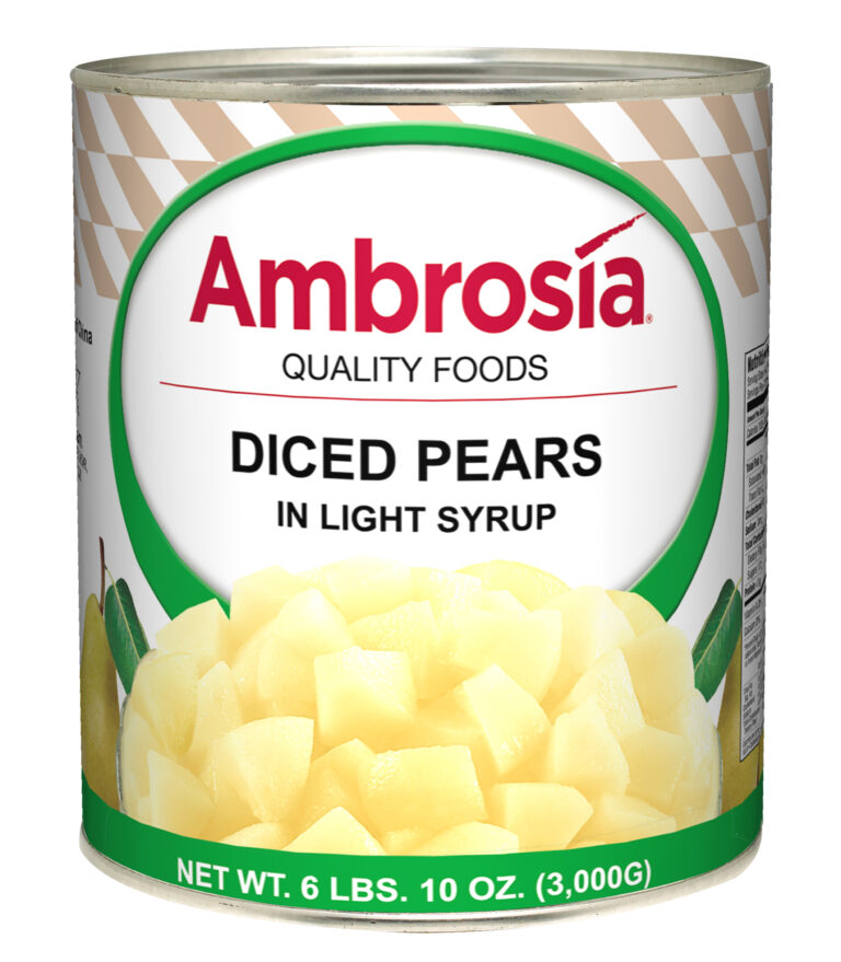 Ambrosia Pears, Diced, L/S