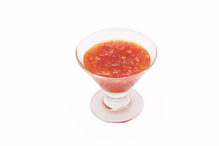 Sweet Chili Sauce served out of the pack
